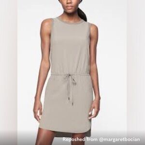 NWT Athleta Cream Rincon Midi Dress